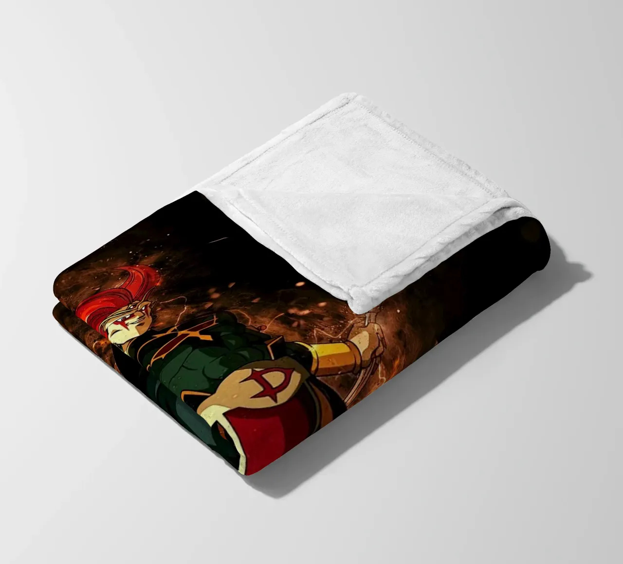 Demigra coperta in pile da Neonartstudio