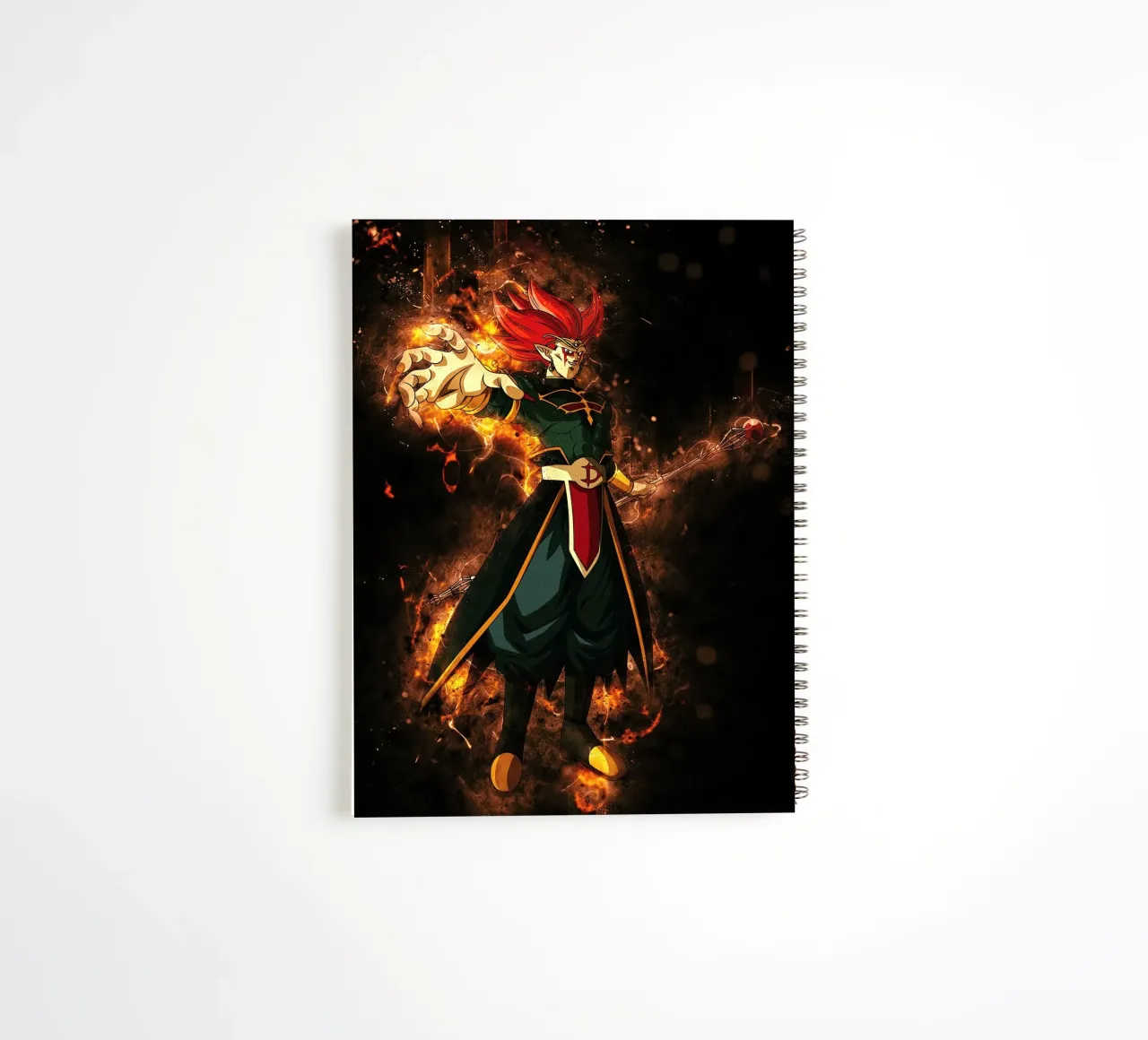 Demigra spiral notebook by Neonartstudio