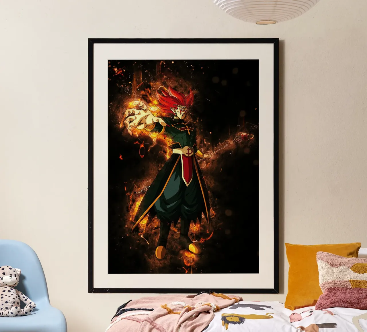 Demigra poster con telaio in legno da Neonartstudio