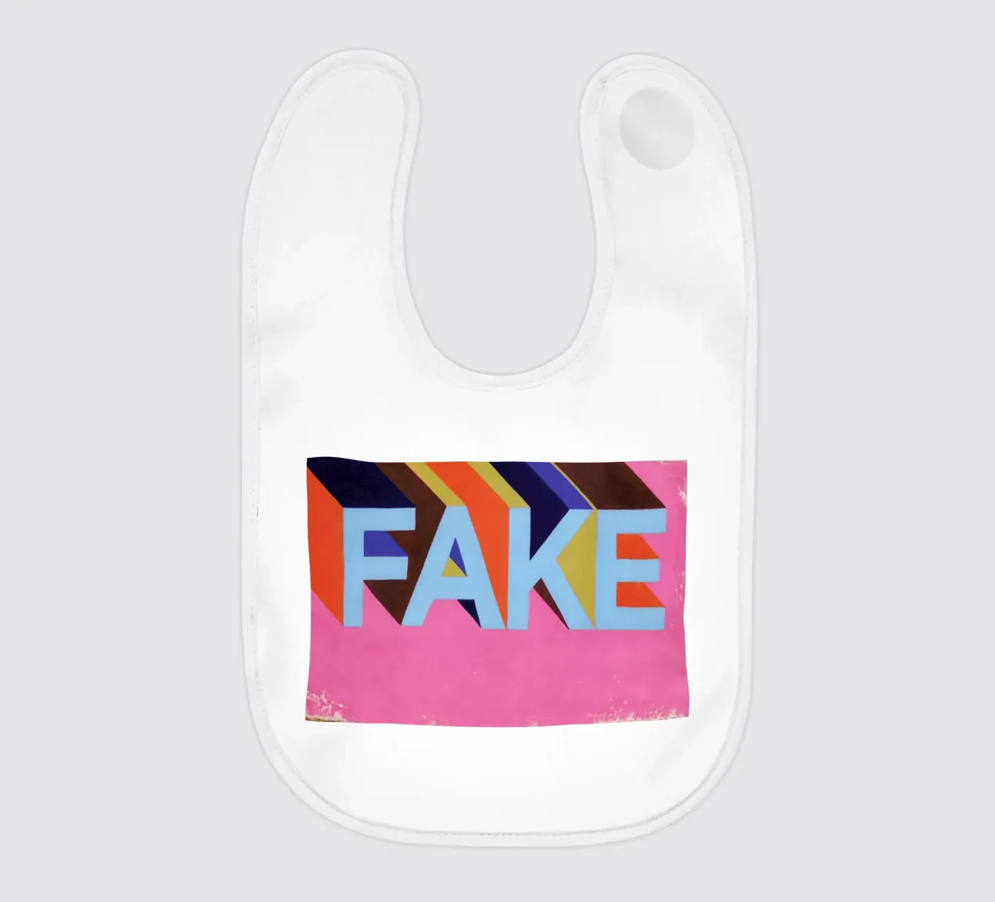 Fake bavoir de Famous When Dead