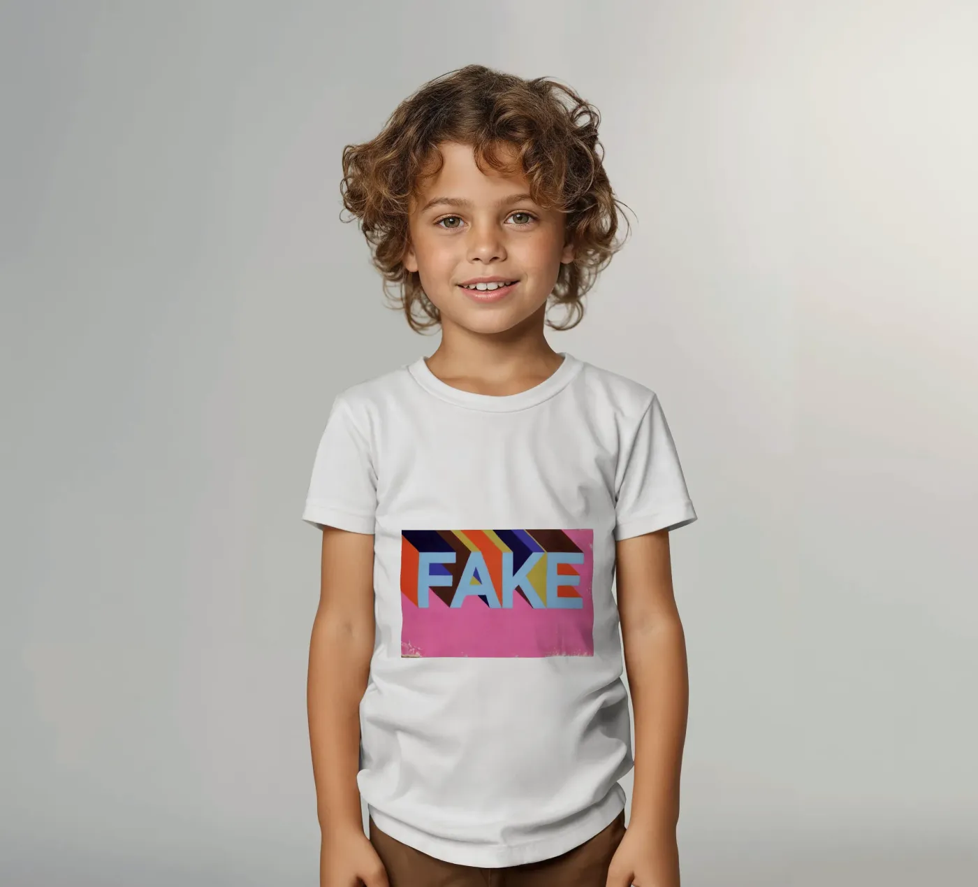 Fake t-shirt bambini da Famous When Dead