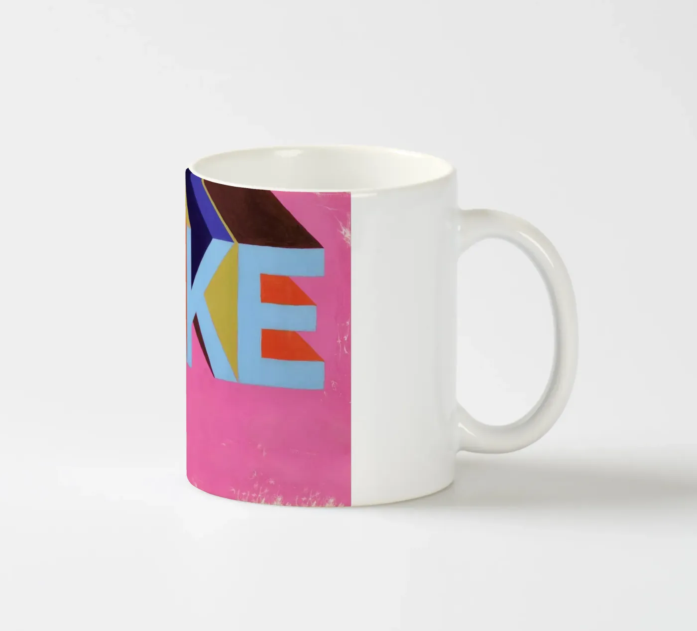Fake ceramic mug by Famous When Dead