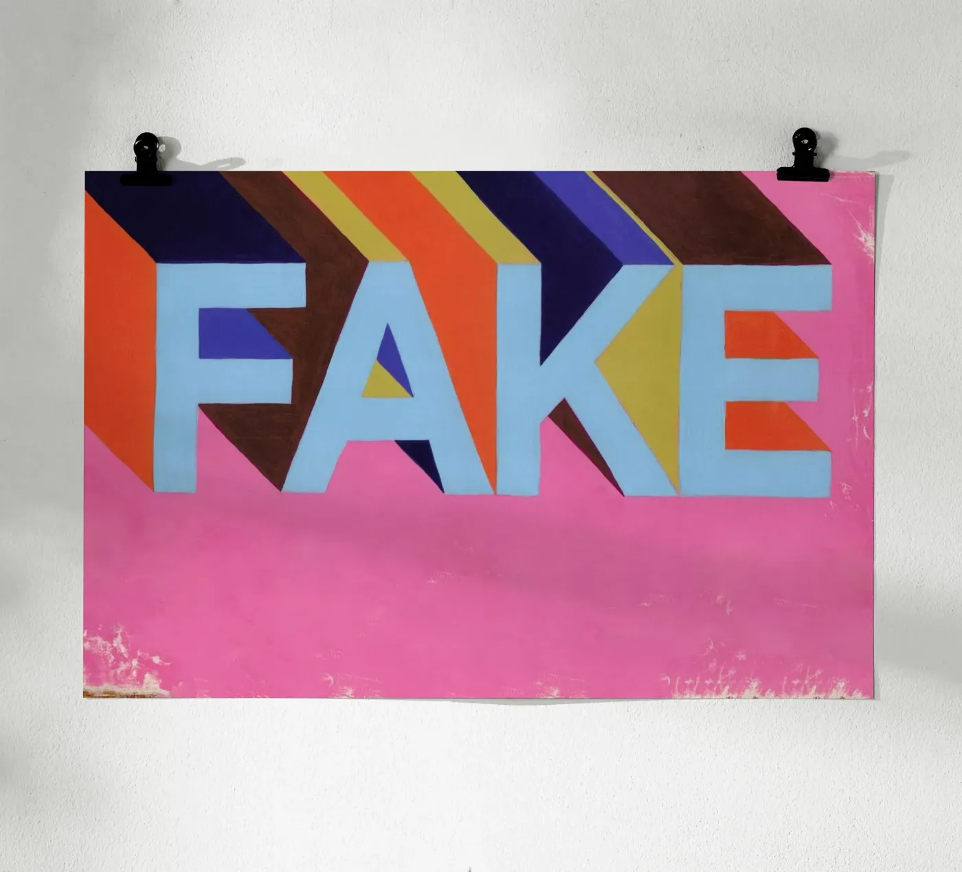 Fake poster de Famous When Dead