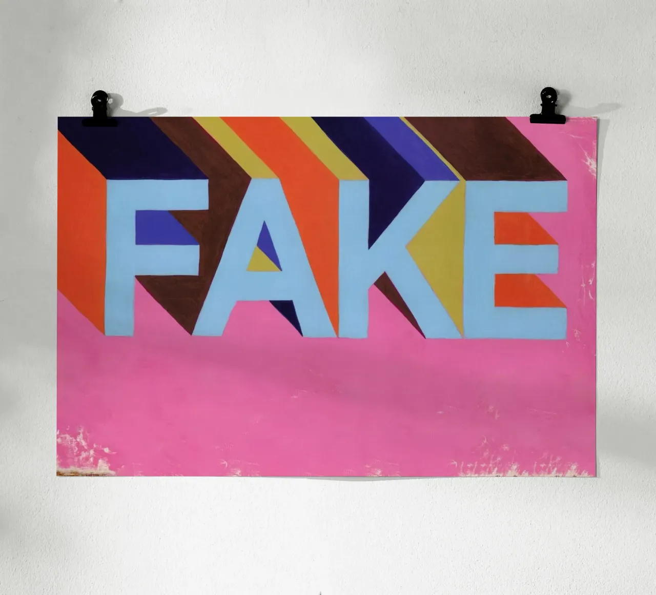 Fake poster da Famous When Dead