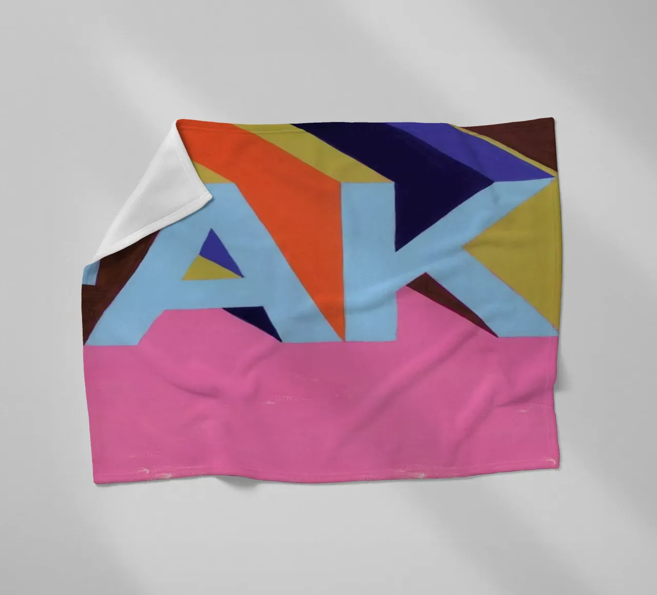 Fake coperta in pile da Famous When Dead