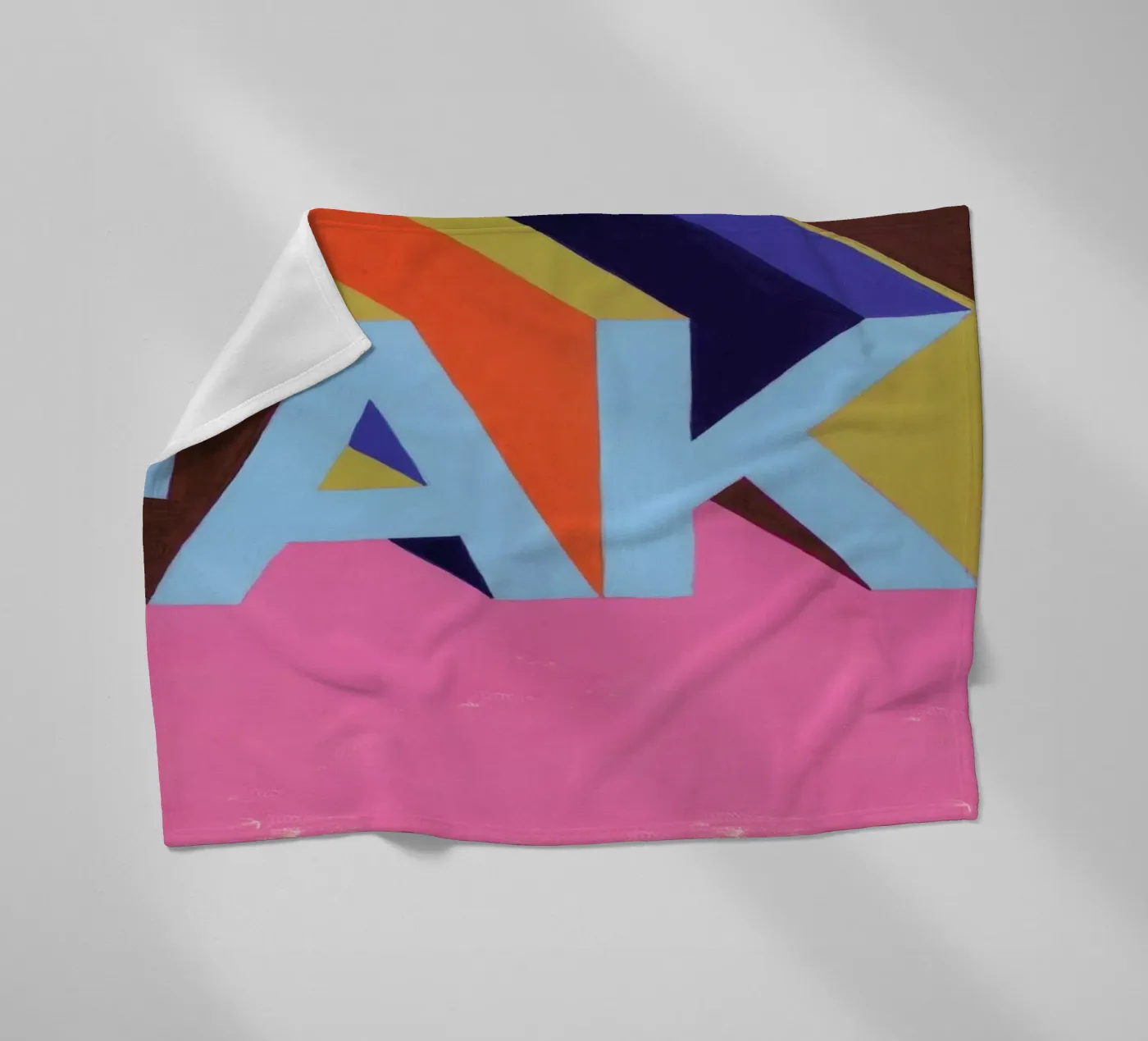 Fake fleecedeken van Famous When Dead