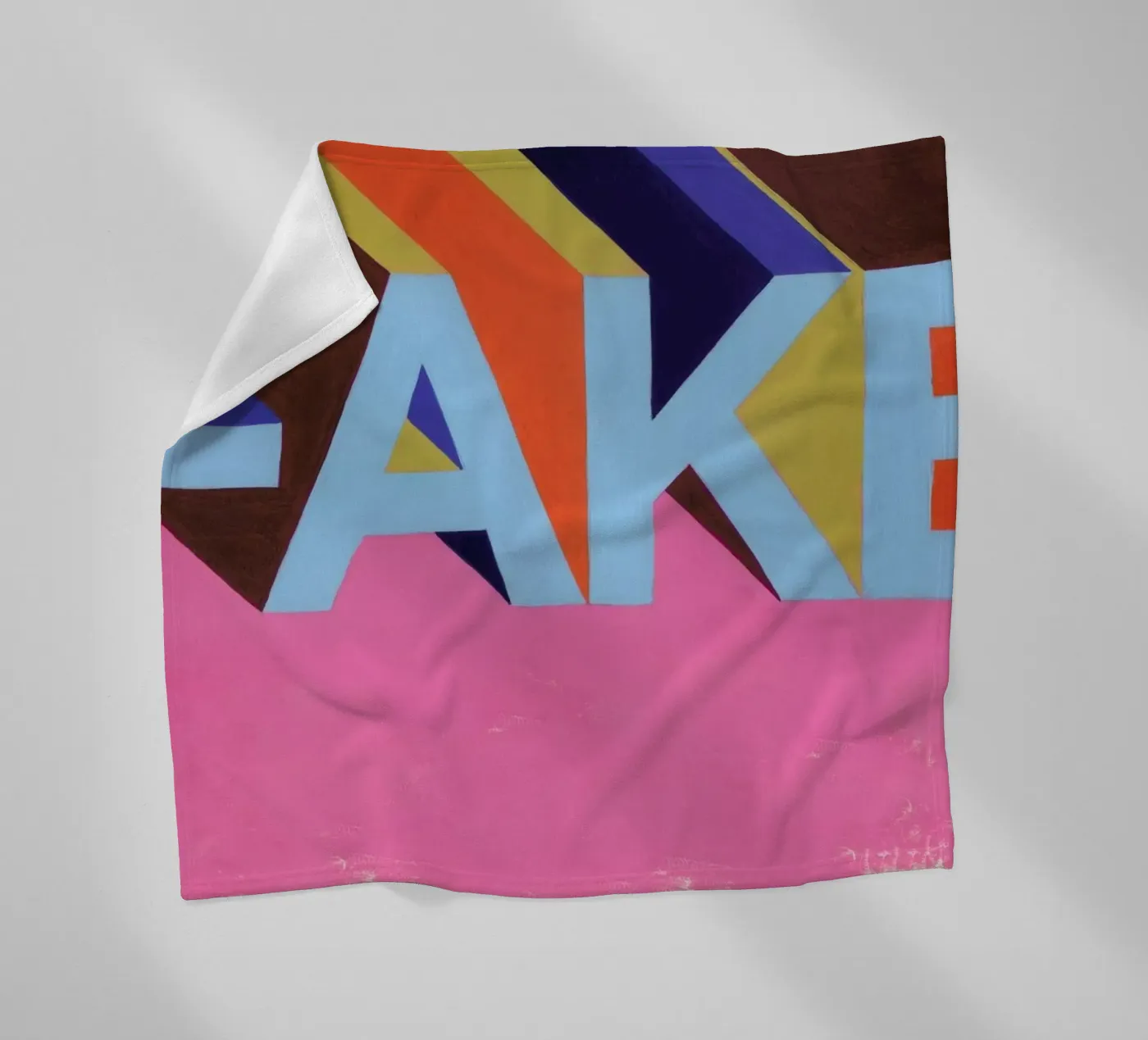 Fake fleecedeken van Famous When Dead