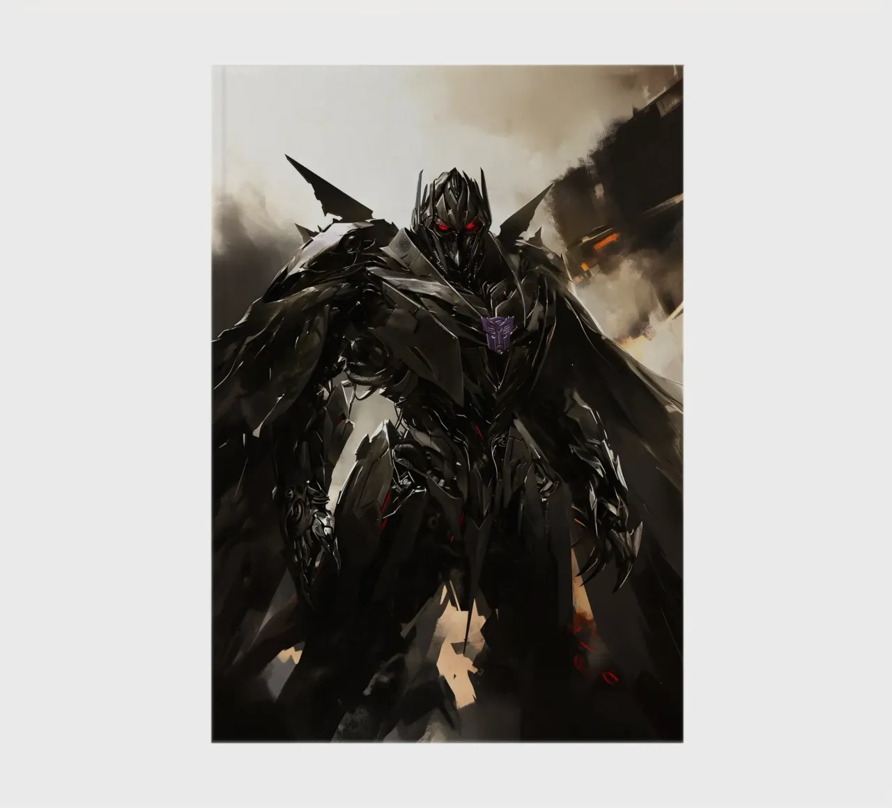 Megatron notebook by FreeArtStudio