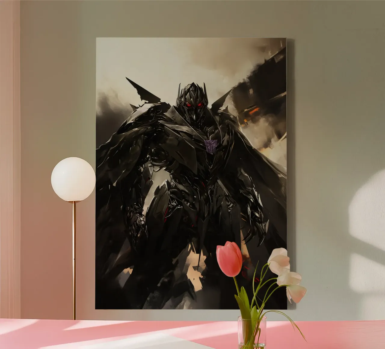 Megatron tela con Cornice a cassetta da FreeArtStudio