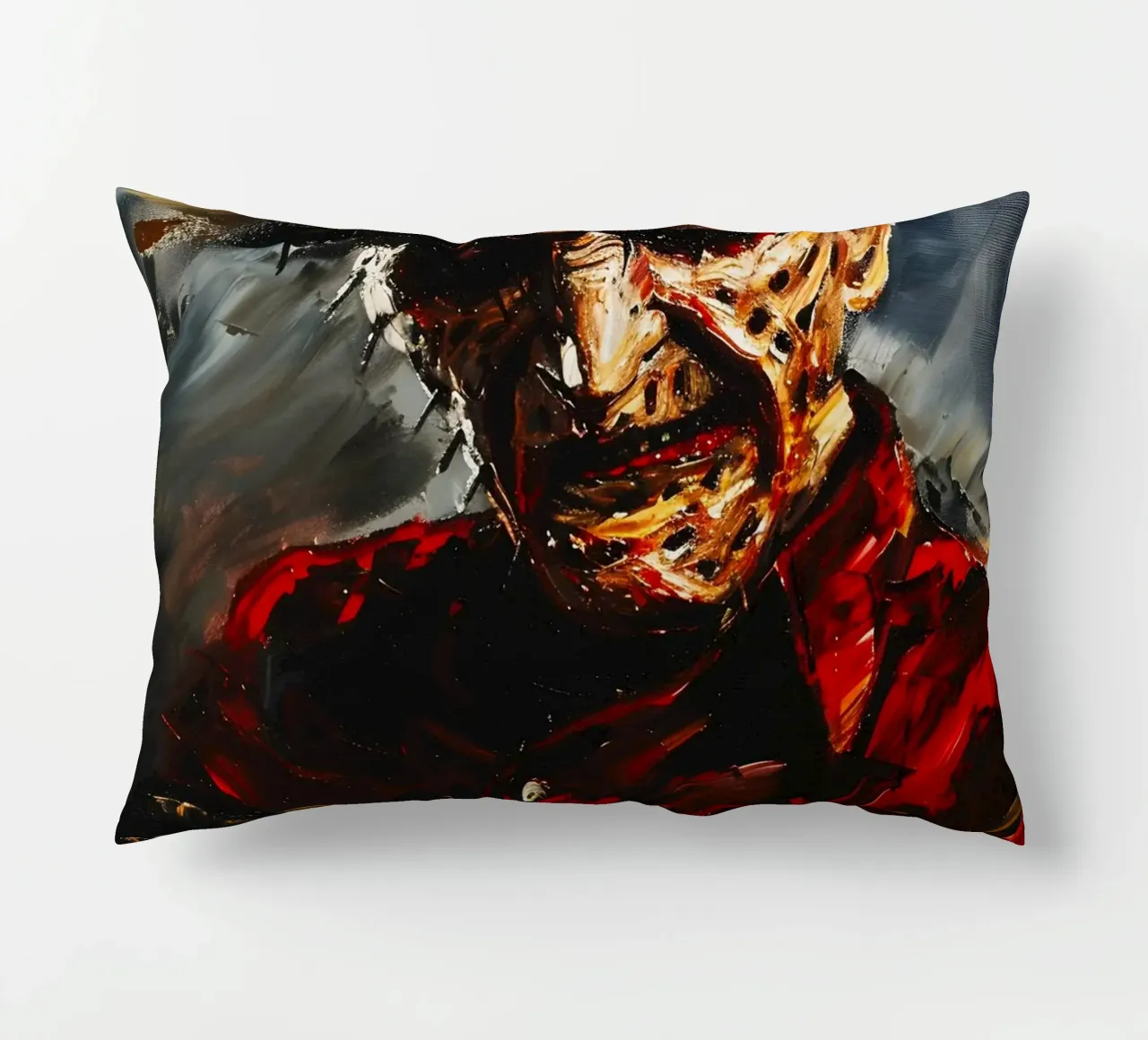 Freddy Krueger From A Nightmare on Elm Street cuscino da FreeArtStudio