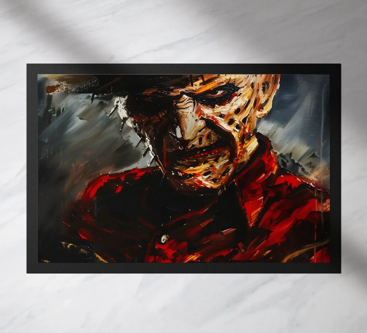 Freddy Krueger From A Nightmare on Elm Street zerbino da FreeArtStudio