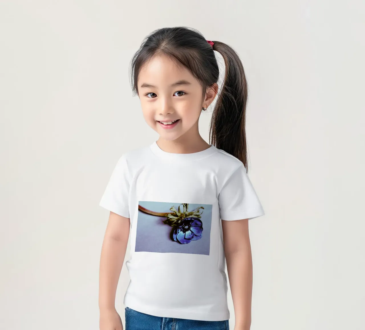 Fleur t-shirt bambini da Morgan Kendall