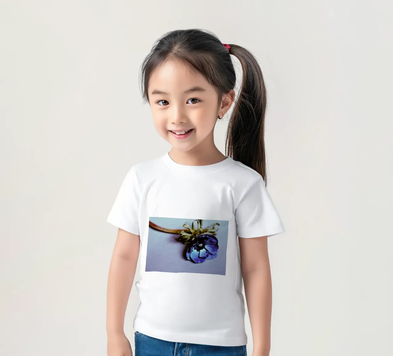 Fleur t-shirt bambini da Morgan Kendall