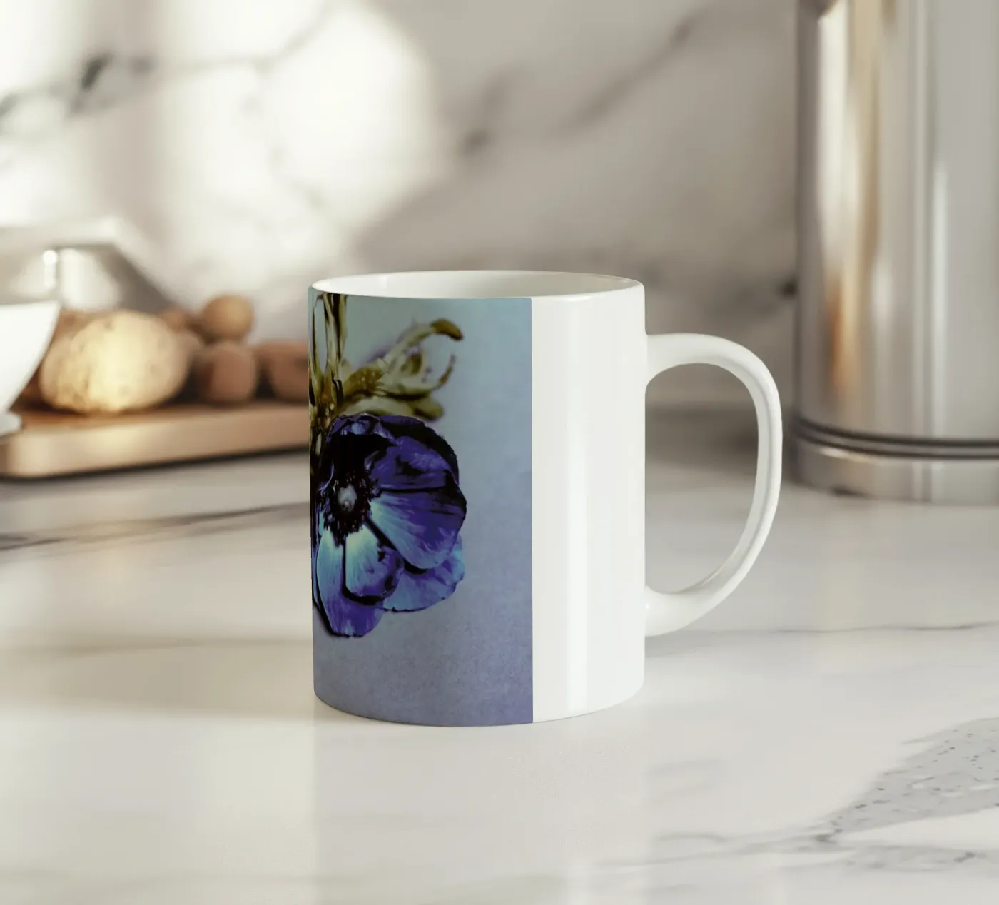 Fleur ceramic mug by Morgan Kendall