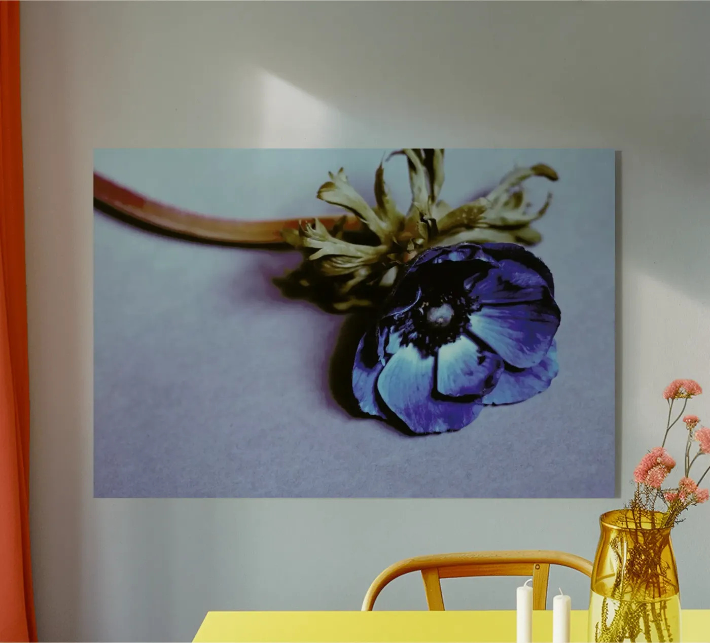 Fleur plexiglas de Morgan Kendall