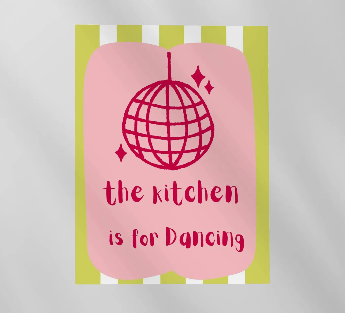 the kitchen is for Dancing pellicola backlit da ramosashop