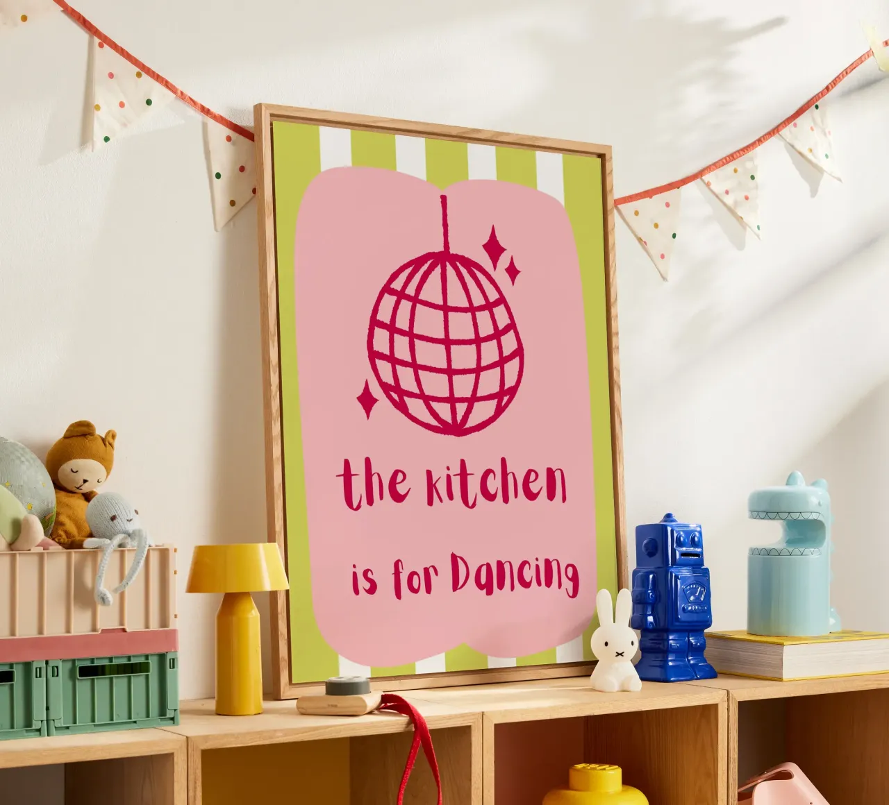 the kitchen is for Dancing plexiglass da ramosashop