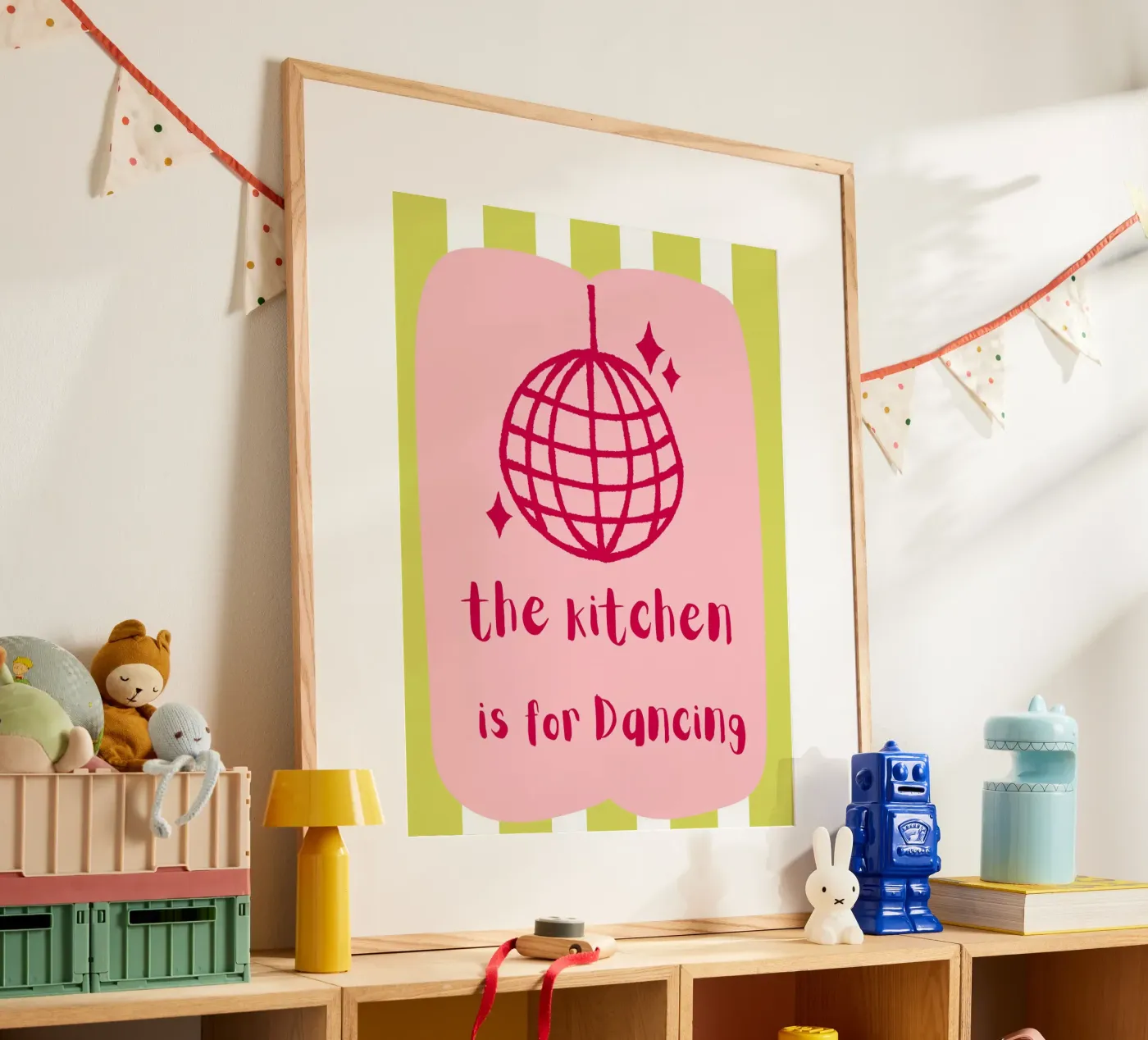 the kitchen is for Dancing poster da ramosashop