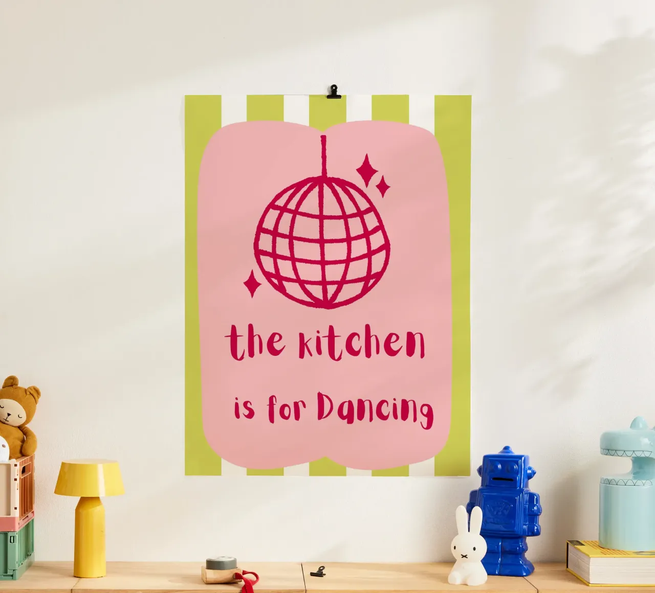the kitchen is for Dancing poster by ramosashop