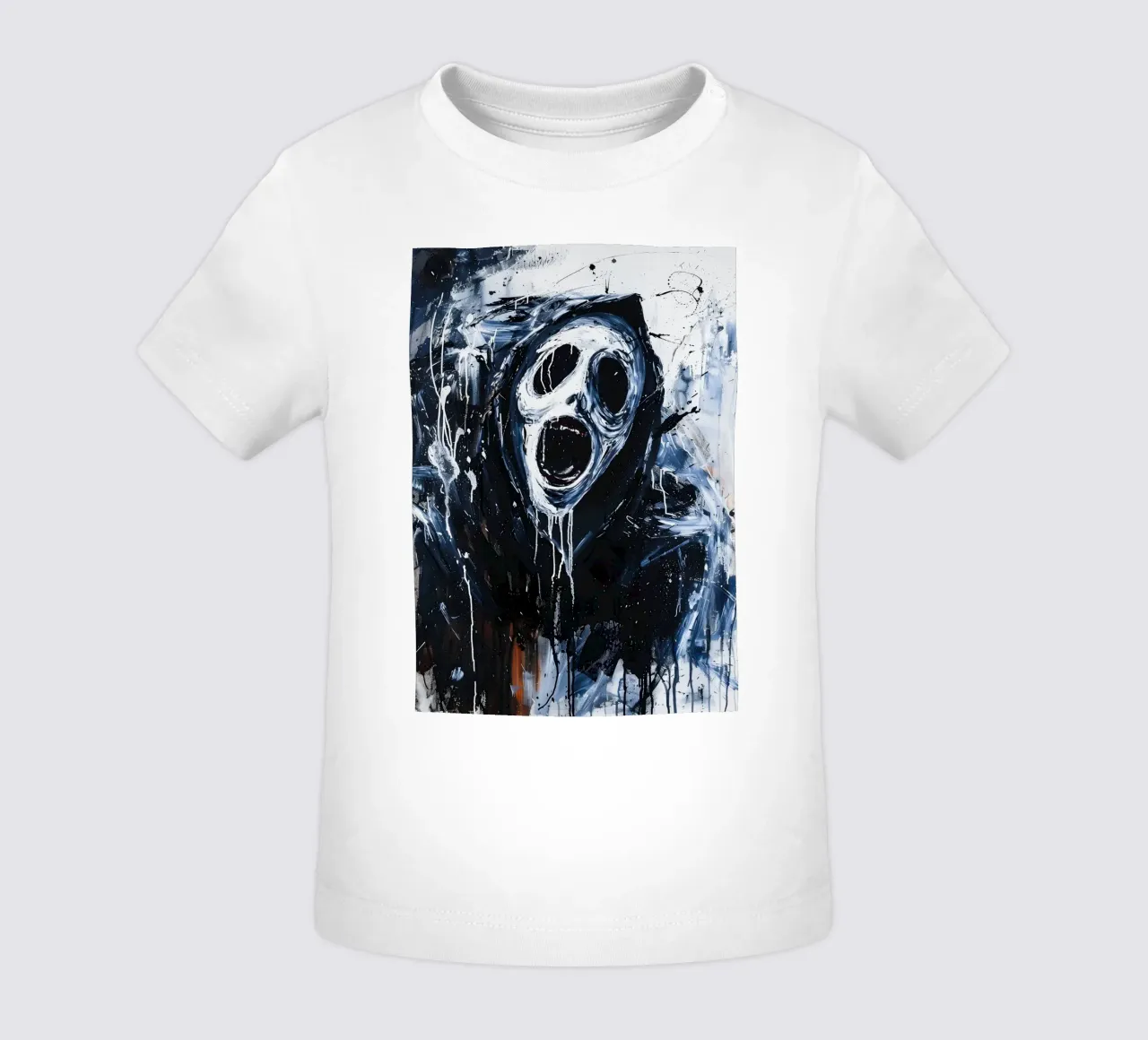 Ghostface From Scream maglietta neonato da FreeArtStudio