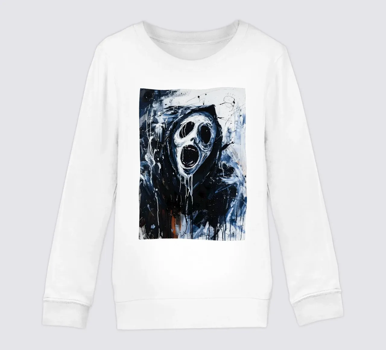 Ghostface From Scream felpa bambino da FreeArtStudio