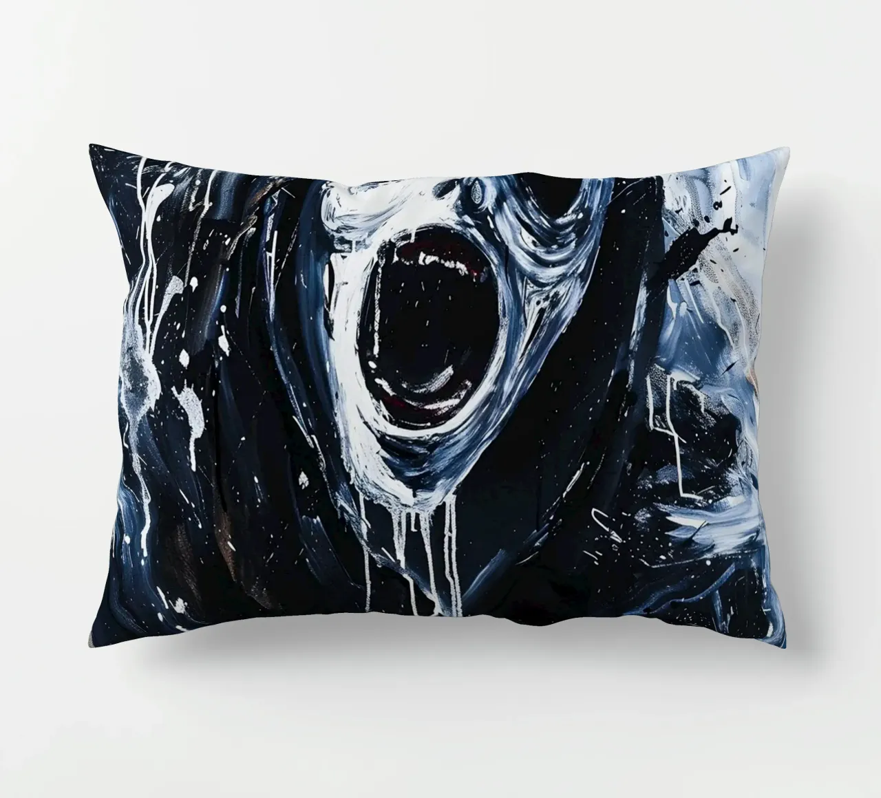 Ghostface From Scream cuscino da FreeArtStudio
