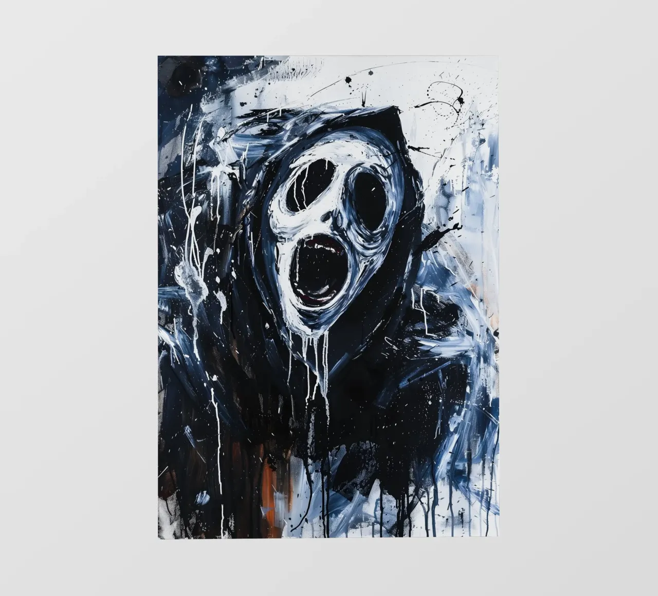 Ghostface From Scream telo in pvc da FreeArtStudio
