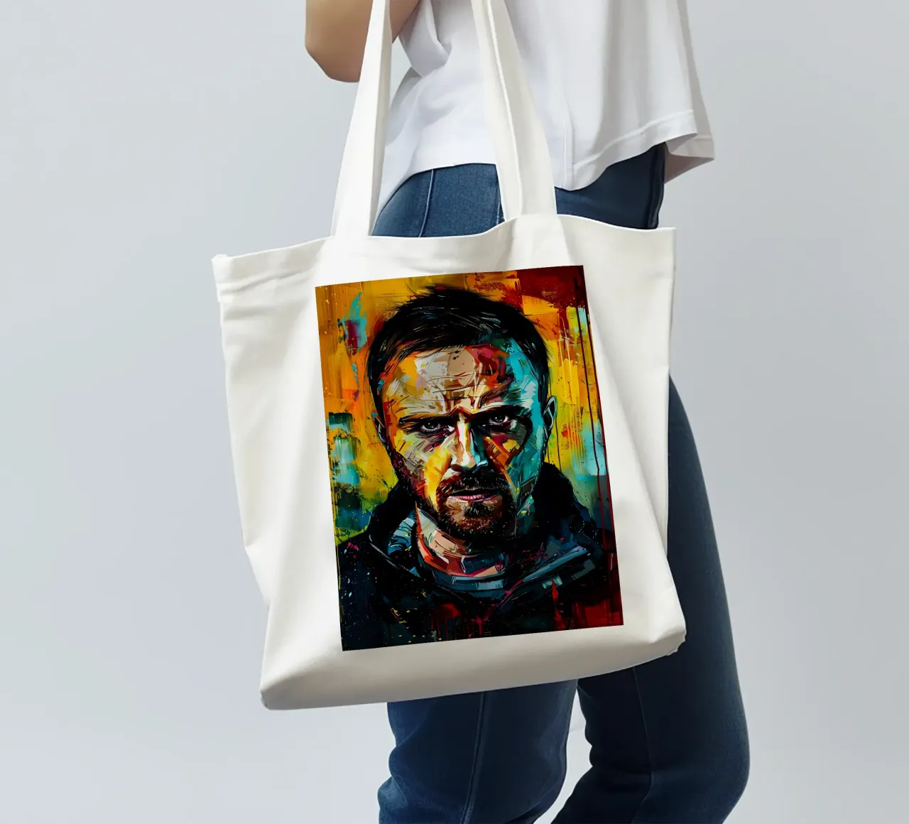 Jesse Pinkman From Breaking Bad borsa in juta da FreeArtStudio