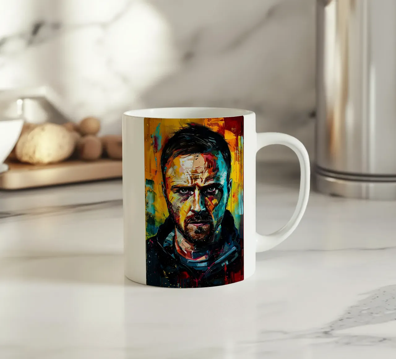 Jesse Pinkman From Breaking Bad tazza in ceramica da FreeArtStudio
