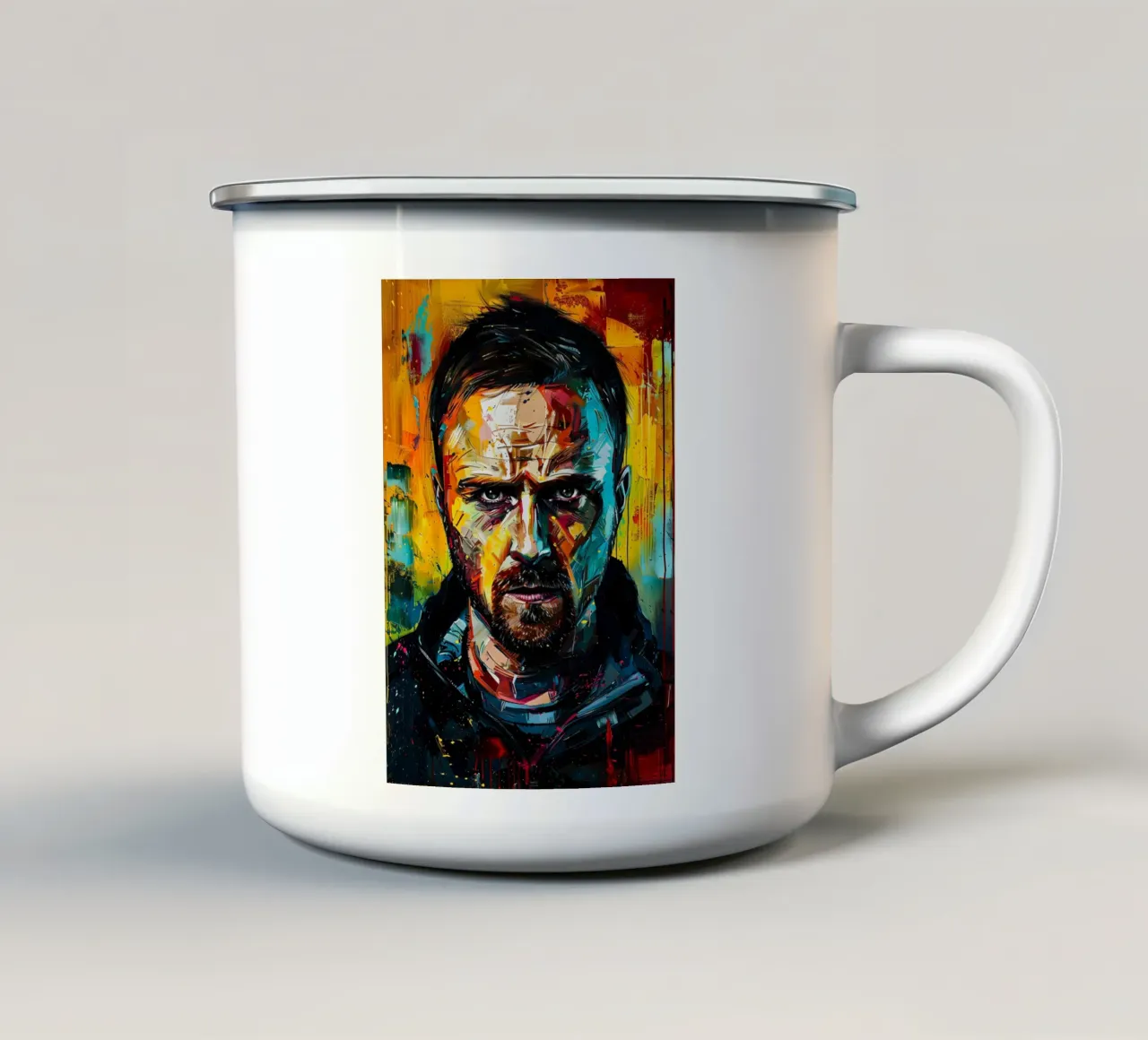 Jesse Pinkman From Breaking Bad tazza in smalto da FreeArtStudio