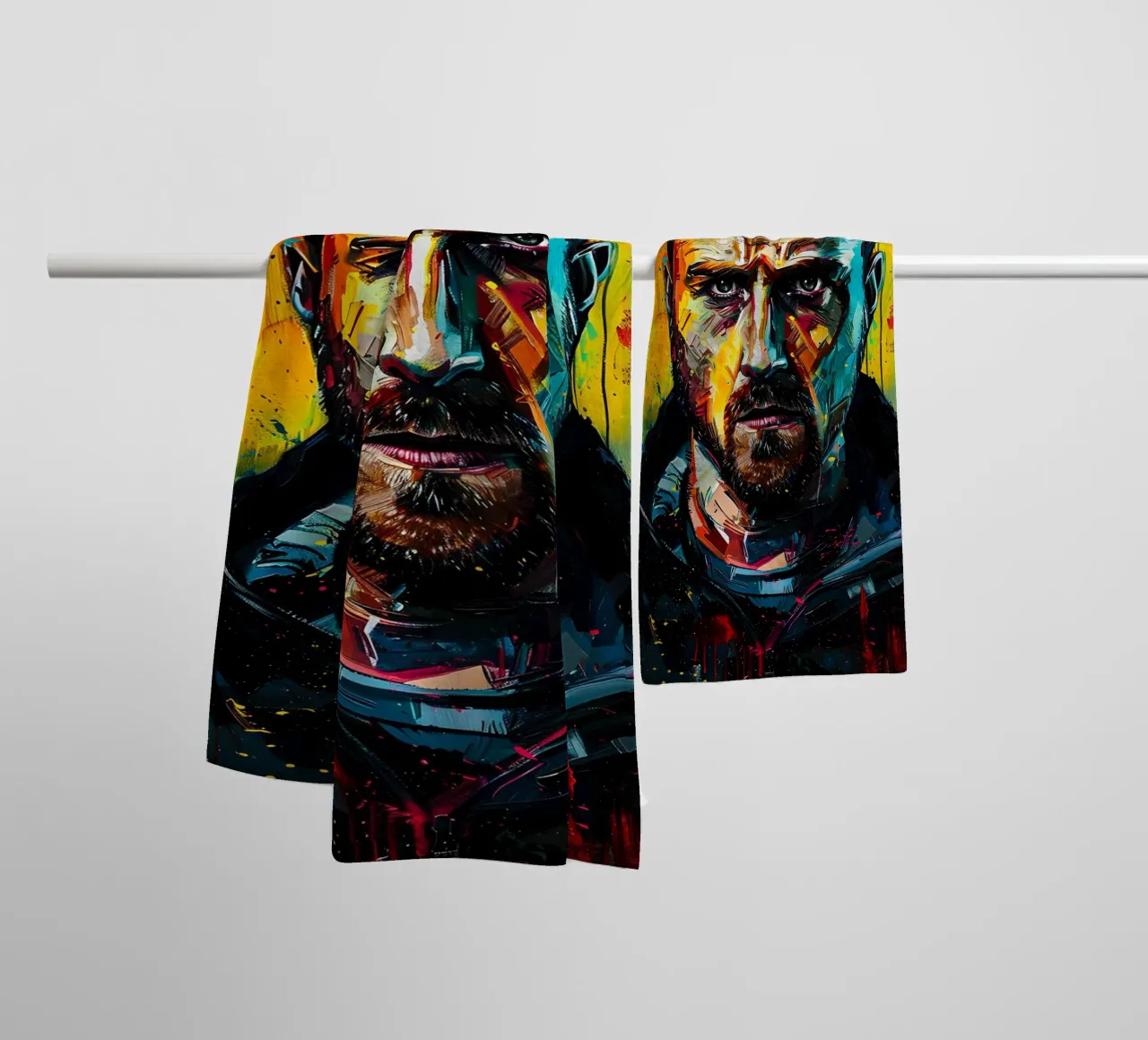 Jesse Pinkman From Breaking Bad asciugamano da bagno da FreeArtStudio