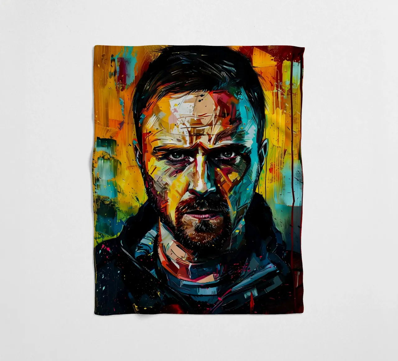 Jesse Pinkman From Breaking Bad coperta in pile da FreeArtStudio