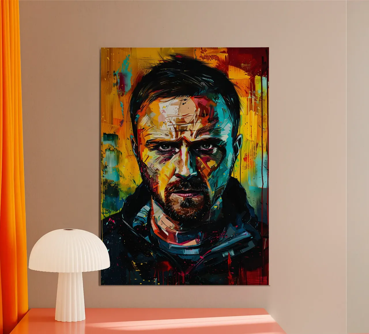 Jesse Pinkman From Breaking Bad carta hahnemühle da FreeArtStudio