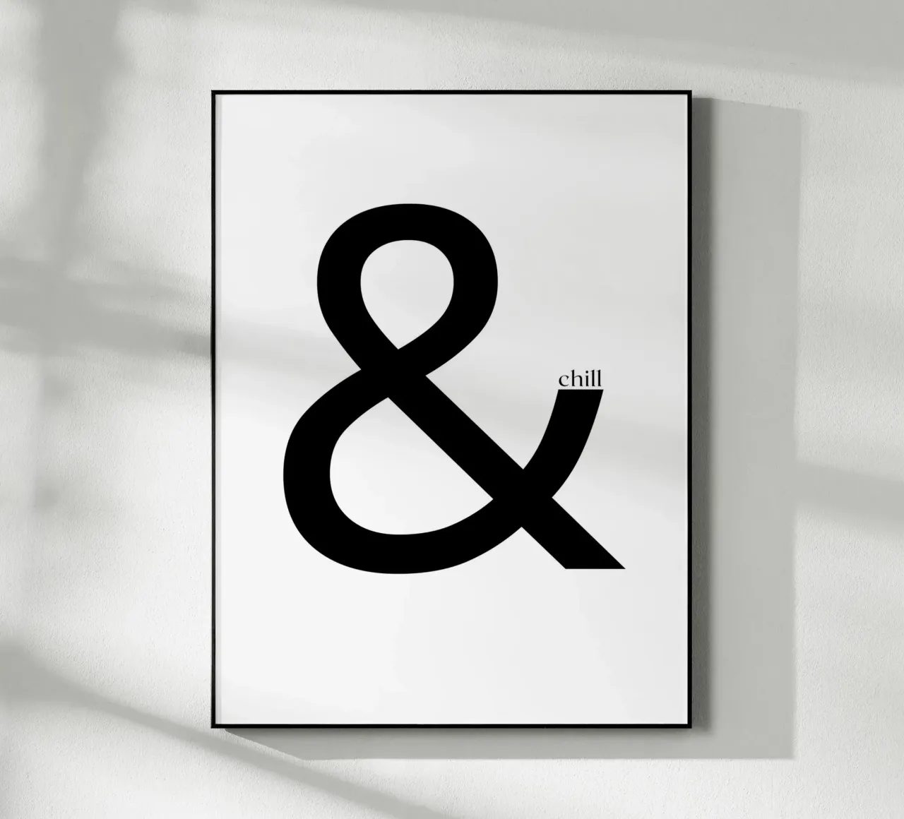 Und chillen Acryl-Glas von ArtDesign by KBK