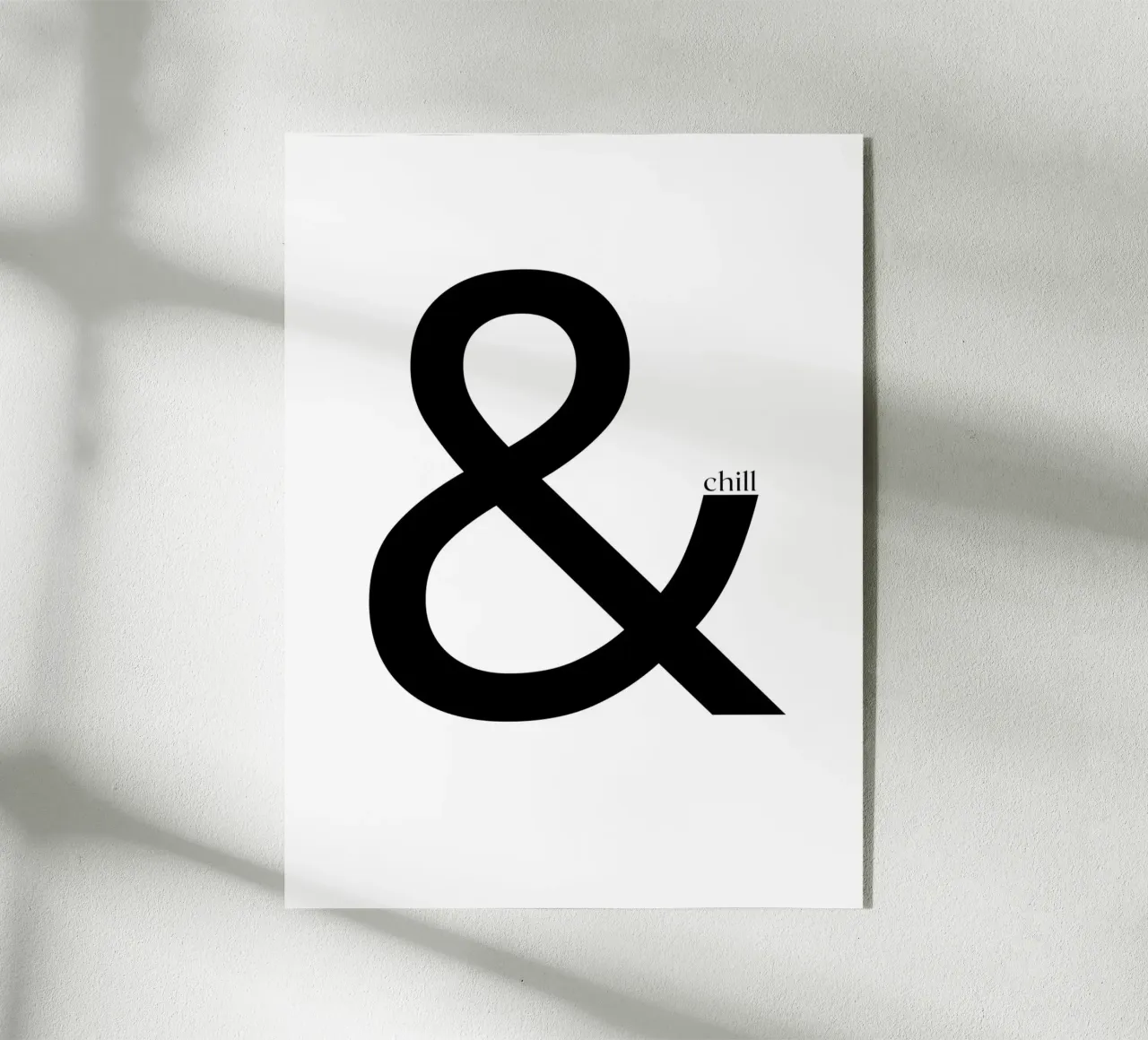 Und chillen Acryl-Glas von ArtDesign by KBK