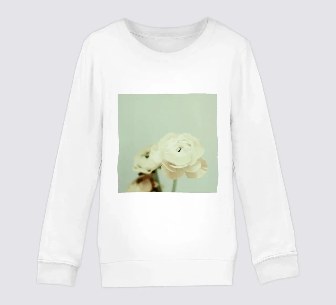 Cream felpa bambino da Morgan Kendall