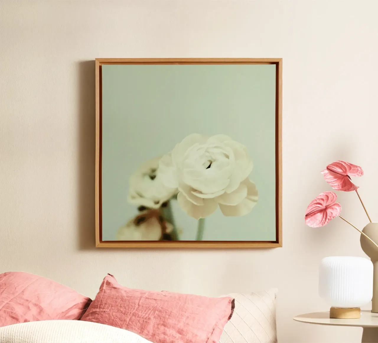 Cream tela da Morgan Kendall