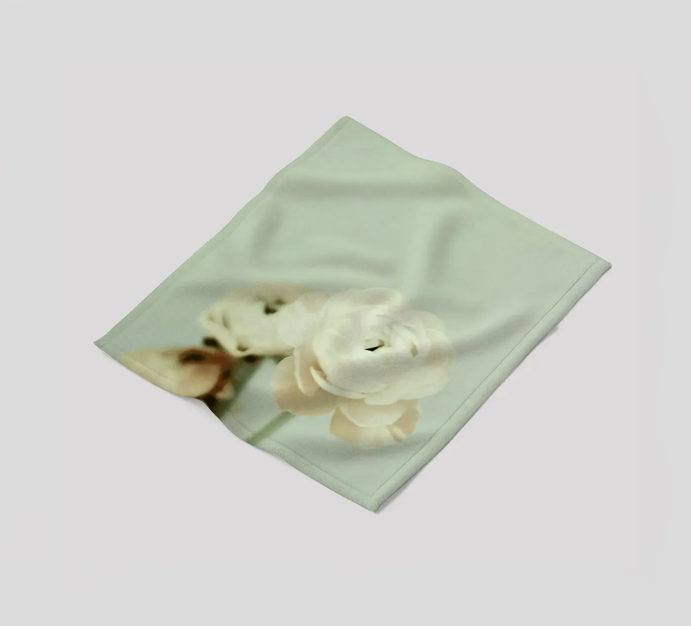 Cream Fleecedecke von Morgan Kendall