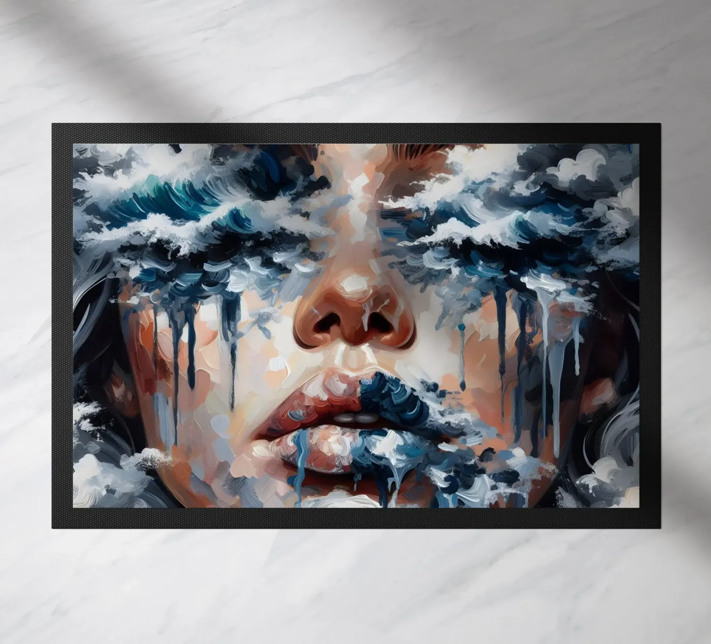 VLOEDGOLF deurmat van ARTOMATIC