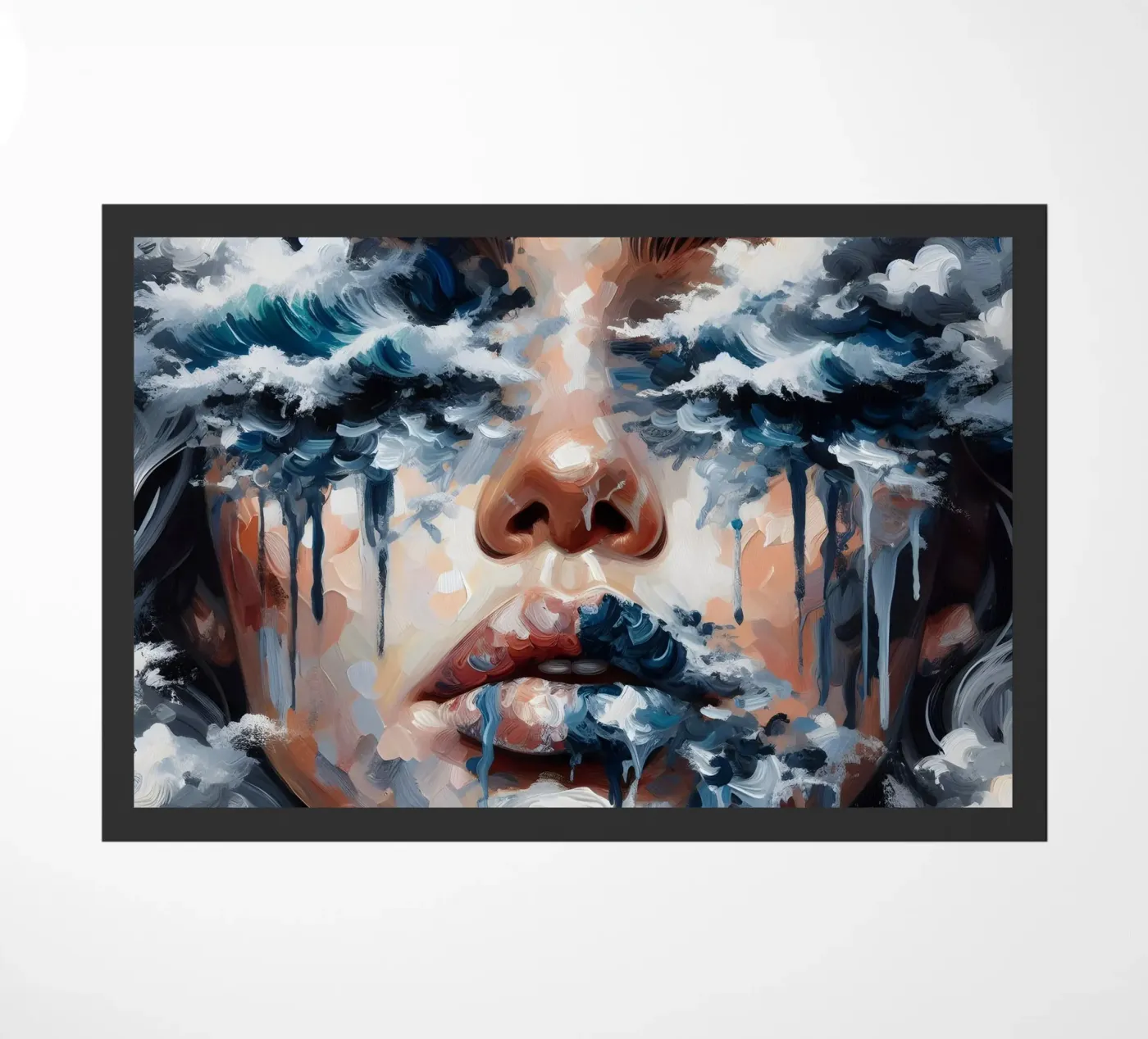 TIDAL WAVE doormat by ARTOMATIC