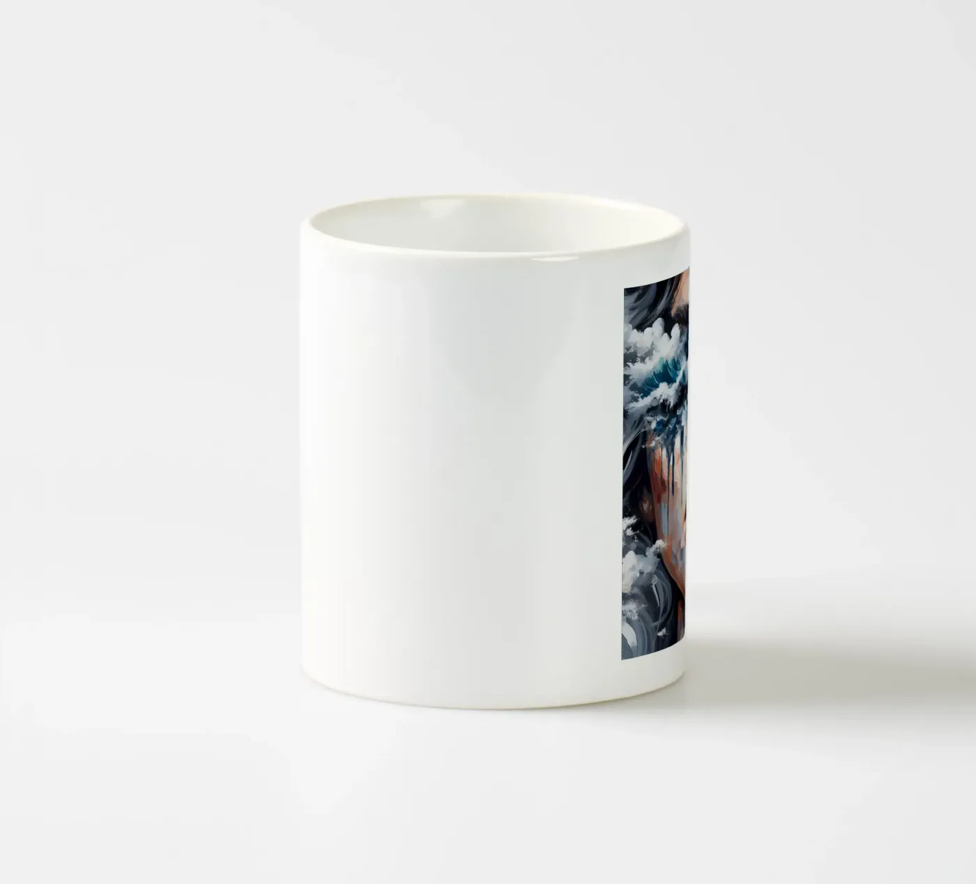TIDAL WAVE ceramic mug by ARTOMATIC