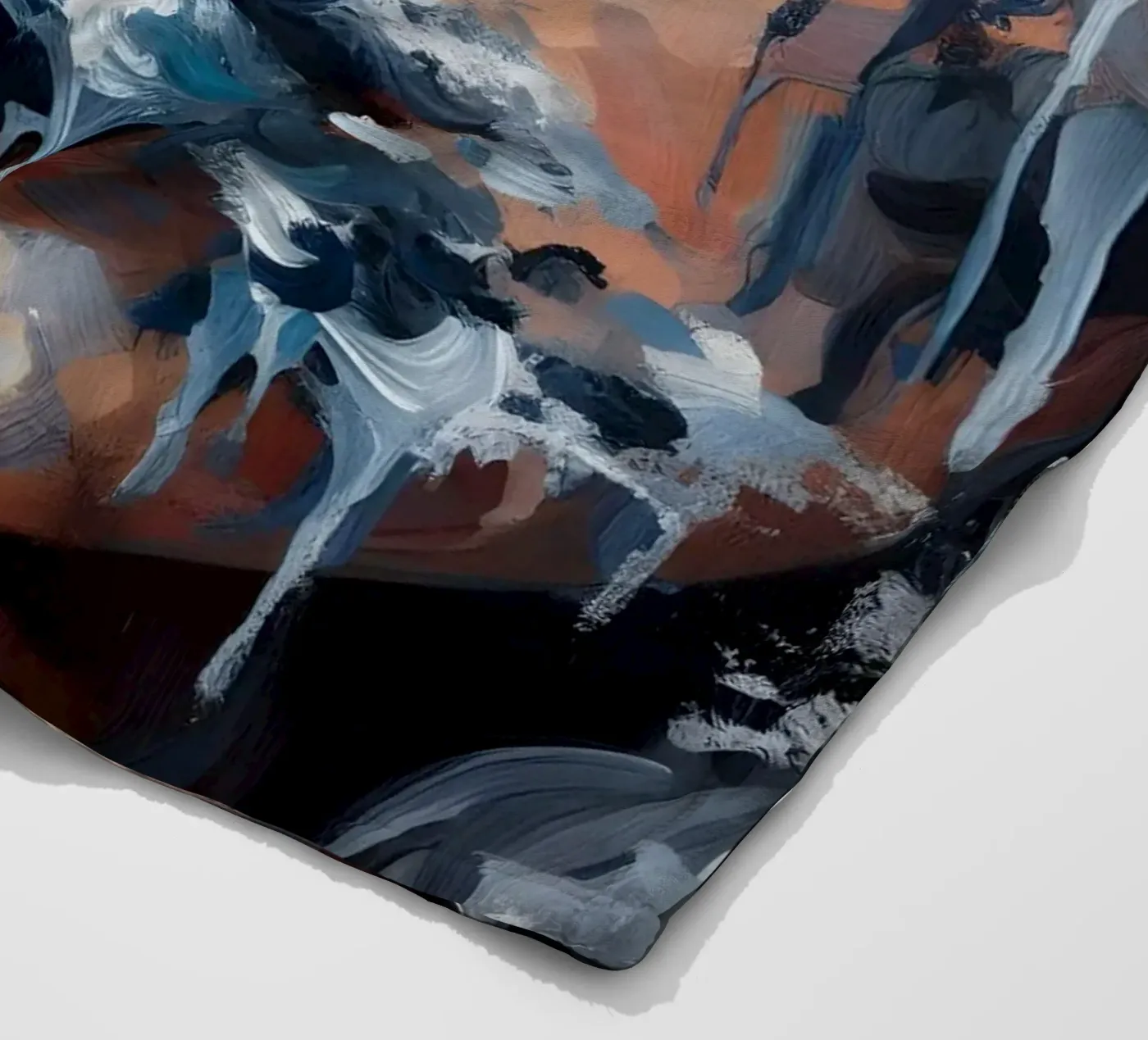 VLOEDGOLF fleecedeken van ARTOMATIC