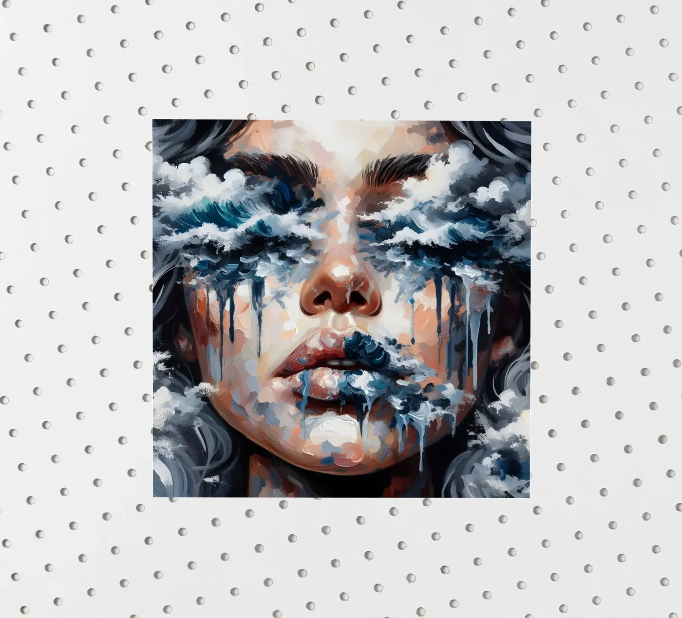 TIDAL WAVE sticker by ARTOMATIC