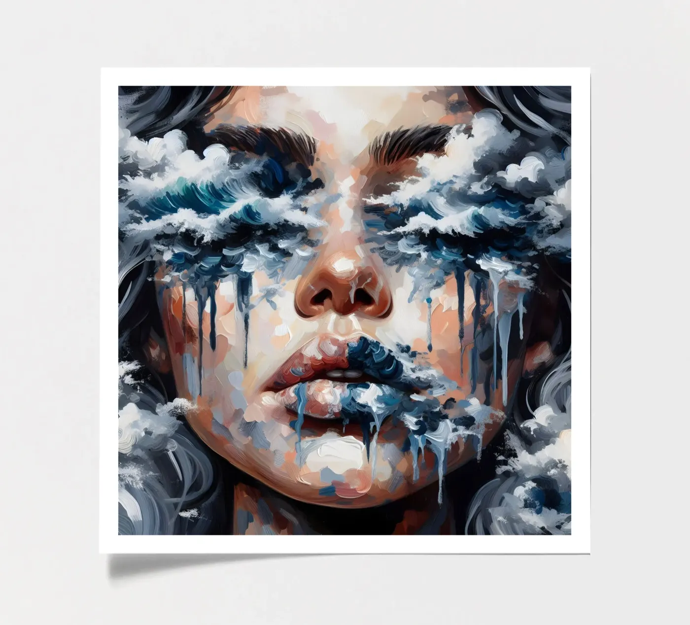 TIDAL WAVE sticker sheet by ARTOMATIC