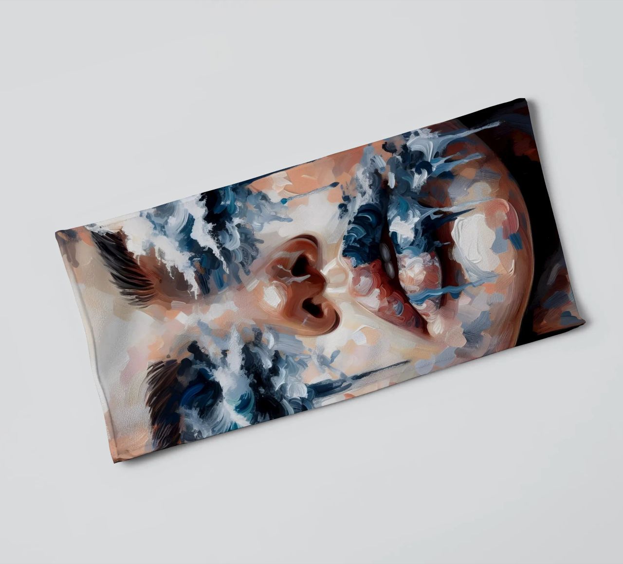 TIDAL WAVE towel by ARTOMATIC