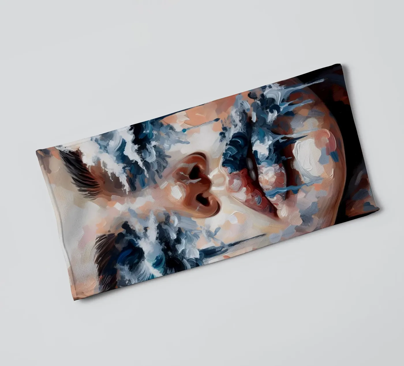 TIDAL WAVE towel by ARTOMATIC