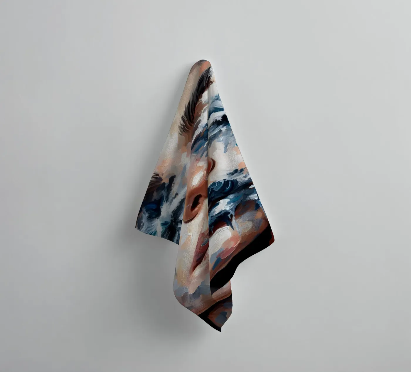 TIDAL WAVE towel by ARTOMATIC