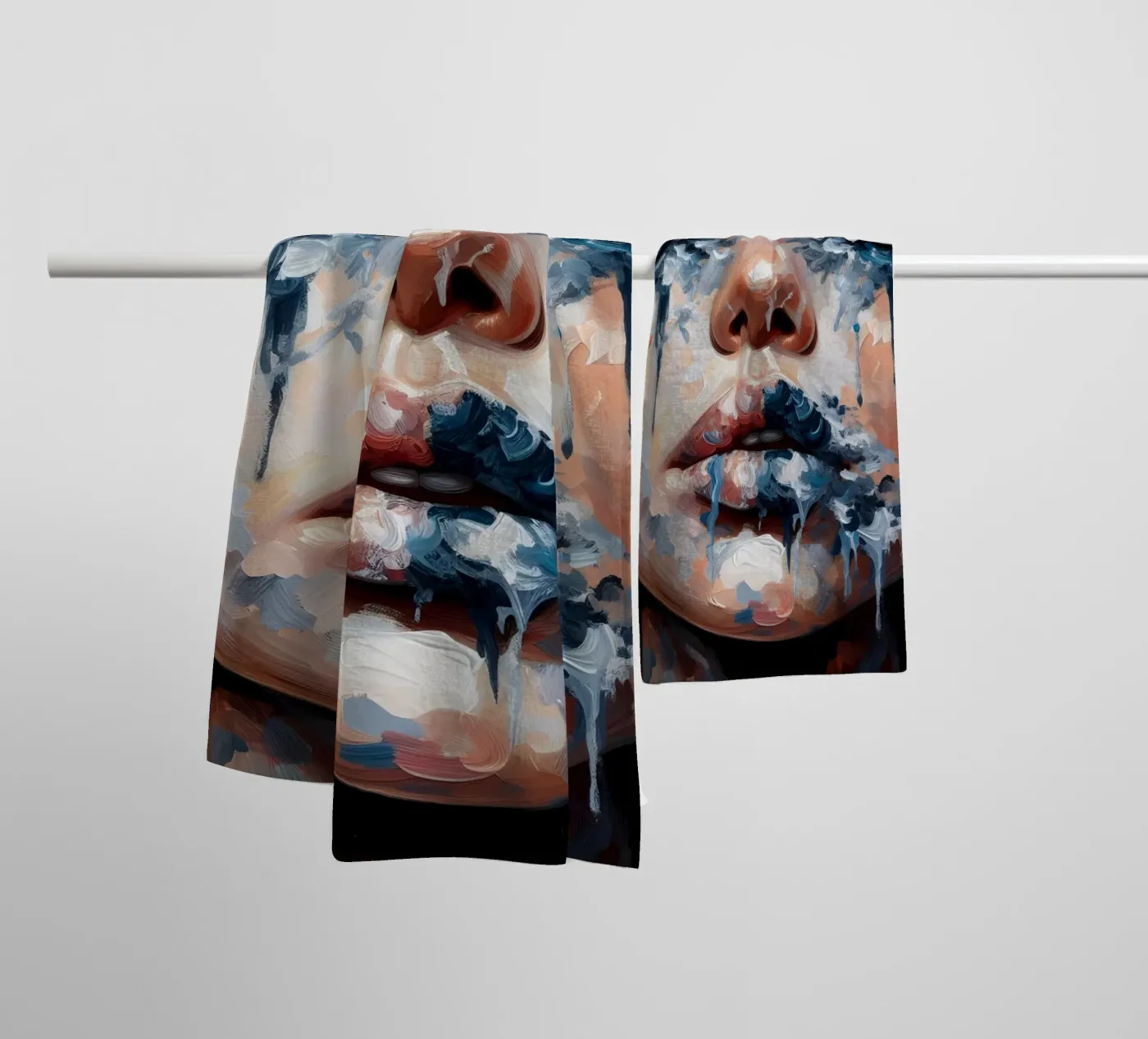 TIDAL WAVE towel by ARTOMATIC