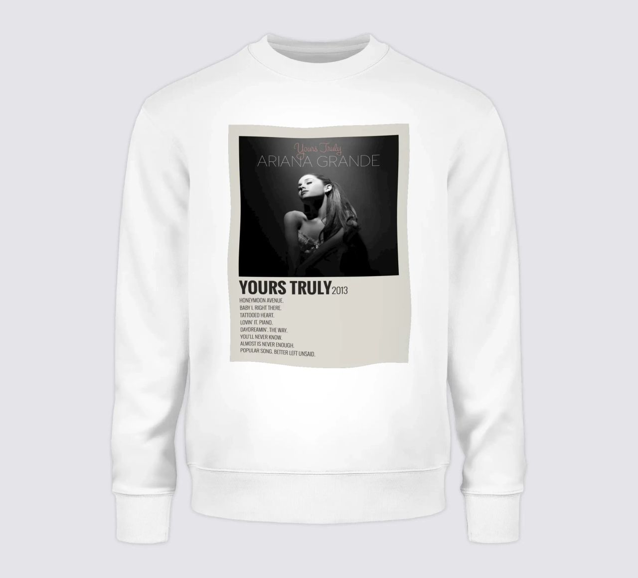 Yours Truly ARIANA GRANDE YOURS TRULY 2013 sudadera de SoundStudio