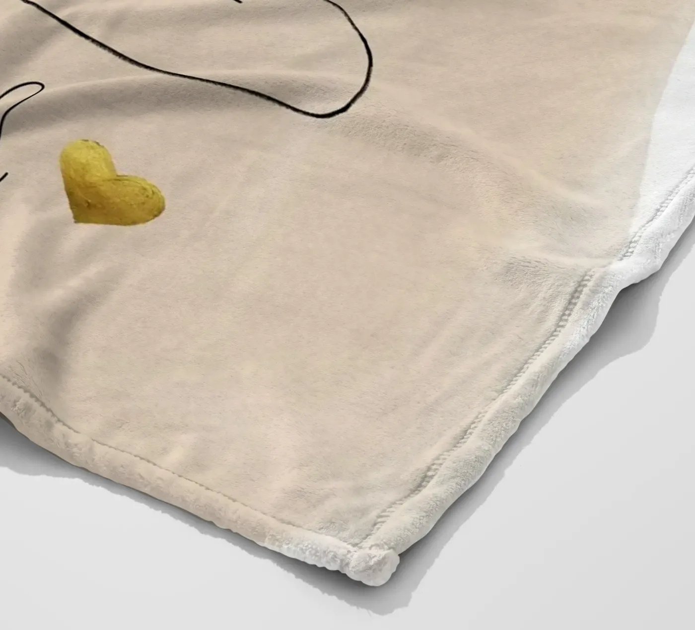 achtsam sein Fleecedecke von ArtDesign by KBK